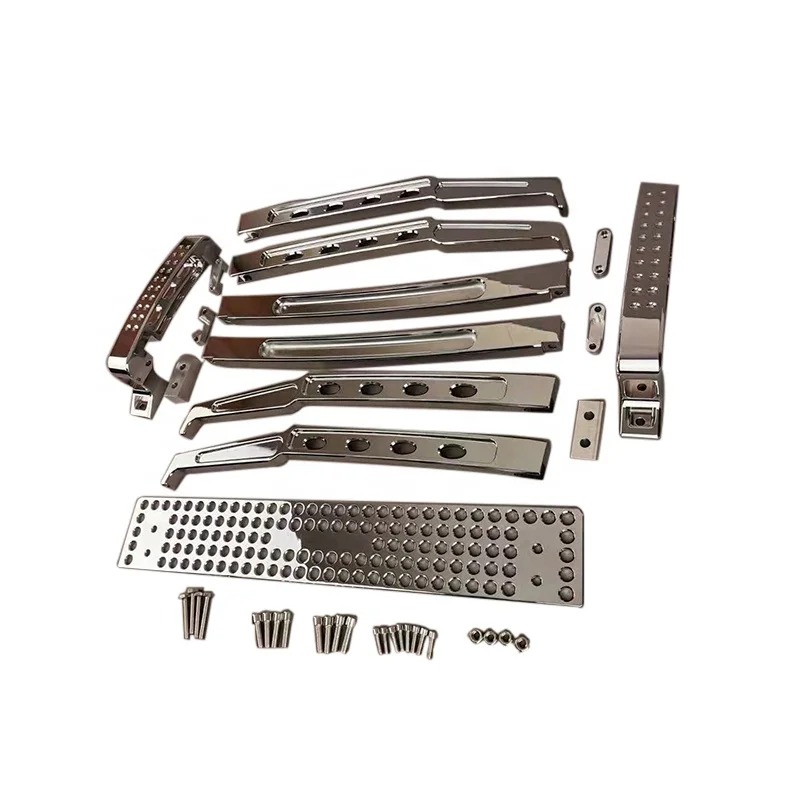 New Aluminum Alloy Chrome Plated High Quality Crash Beam for H2 Front Bumper Guard  Car Accessories Body